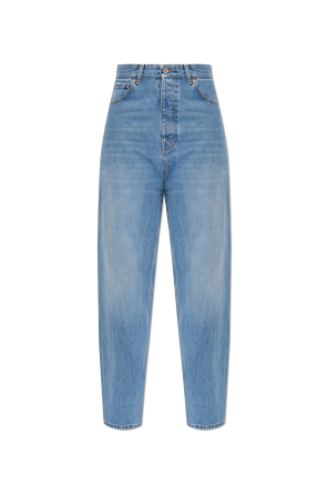 デニム・ジーパン JACQUEMUS Women Denim Pants 241DE038 1513 33 BLUE The wide de-Nîmes denim pants by JACQUEMUS | Official website